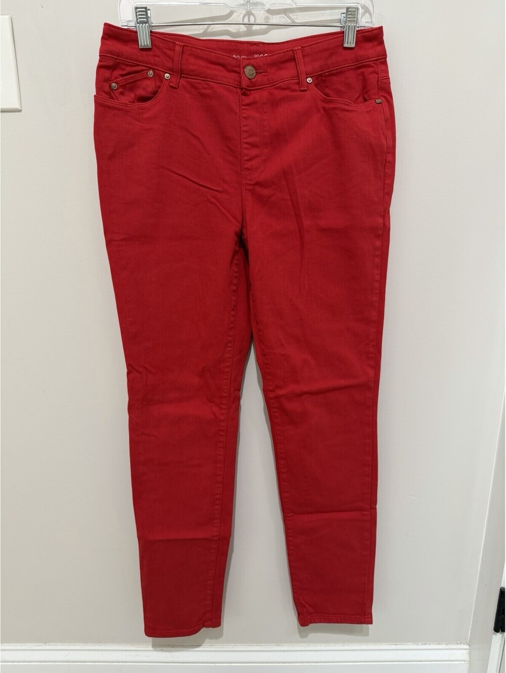 Chico’s The Platinum Jegging Bright Red Women Chicos Size 0 (USEquivalent 4 -6)